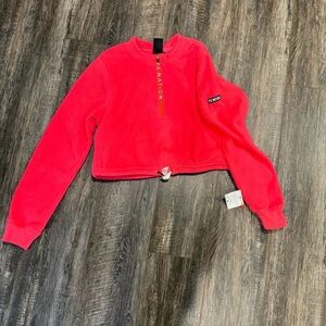 P.E Nation Vibrant Red Sweatshirt